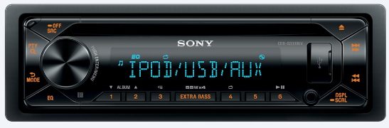 Магнитола Sony CDX-G3300UV Магнитола Sony CDX-G3300UV